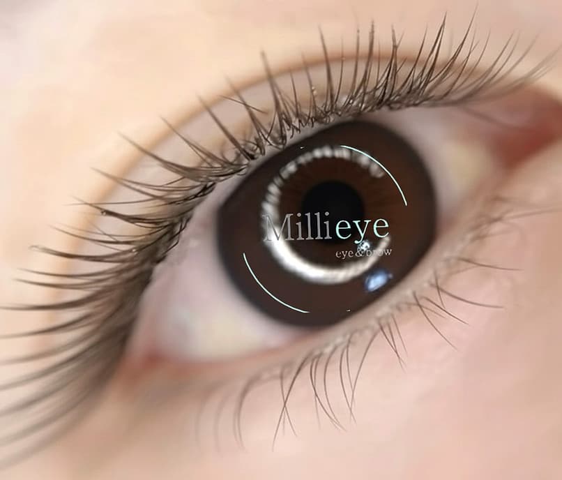 Millieye service visual for colored extensions